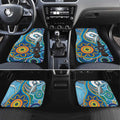 Personalised Aboriginal Platypus Car Mats Torres Strait Islander Dhari Indigenous Dot Art