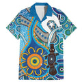Personalised Aboriginal Platypus Family Matching Mermaid Dress and Hawaiian Shirt Torres Strait Islander Dhari Indigenous Dot Art