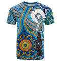 Personalised Aboriginal Platypus T Shirt Torres Strait Islander Dhari Indigenous Dot Art