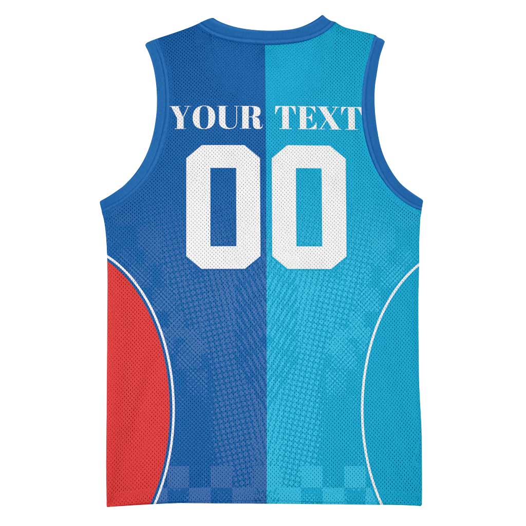Custom Sharks and Knights Together Basketball Jersey Sporty Style