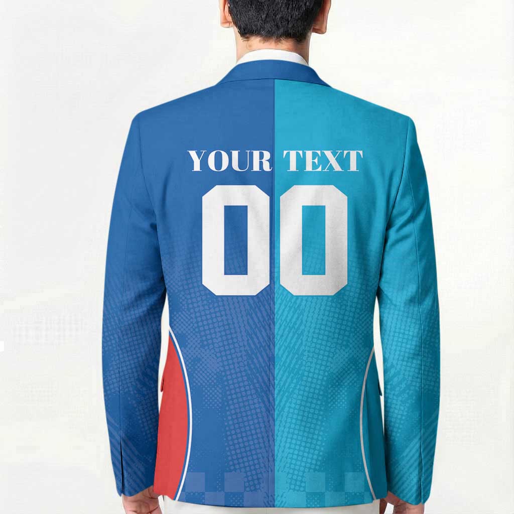 Custom Sharks and Knights Together Blazer Sporty Style