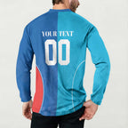 Custom Sharks and Knights Together Button Sweatshirt Sporty Style