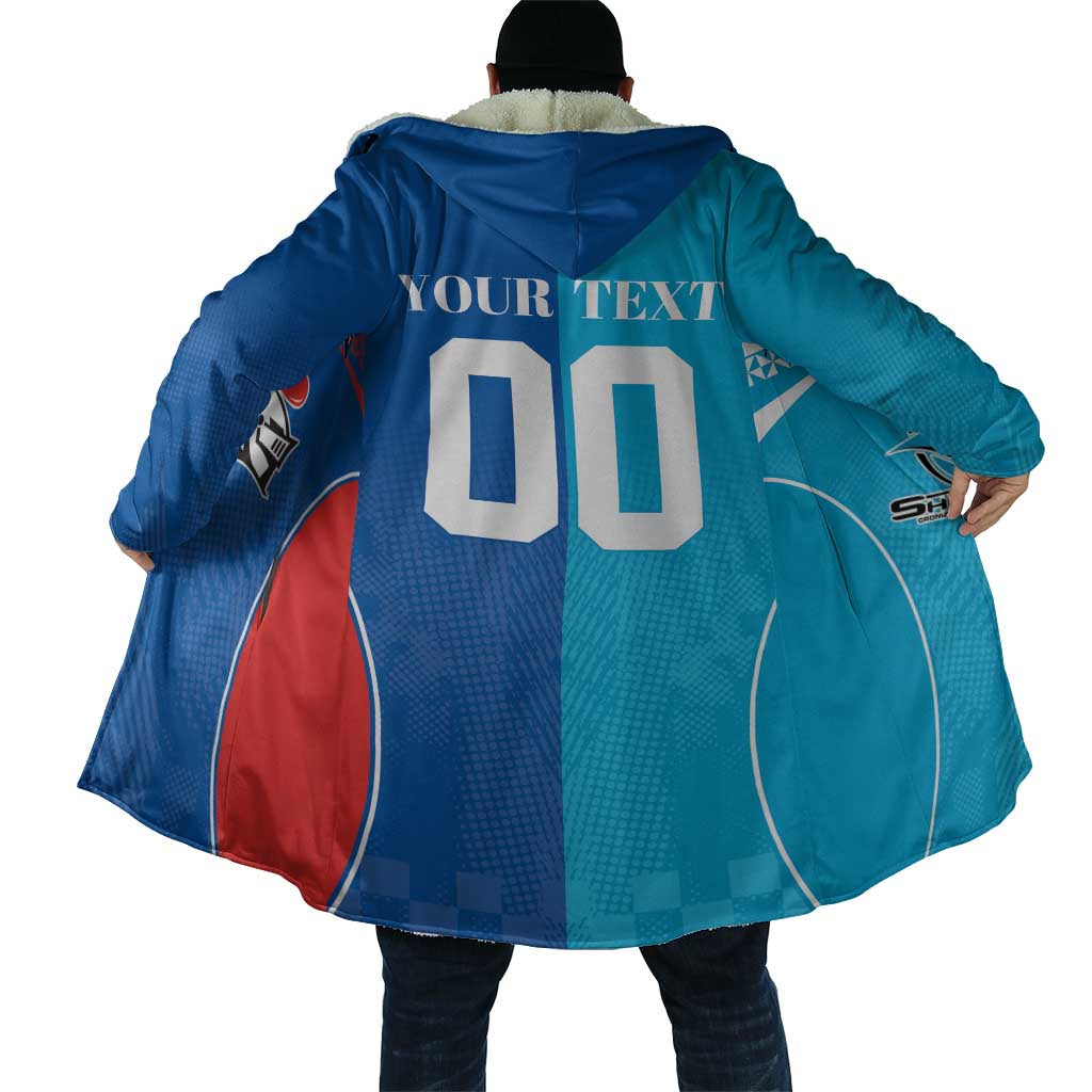 Custom Sharks and Knights Together Cloak Sporty Style