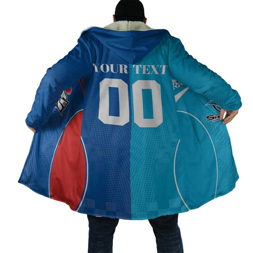Custom Sharks and Knights Together Cloak Sporty Style