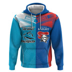 Custom Sharks and Knights Together Hoodie Sporty Style