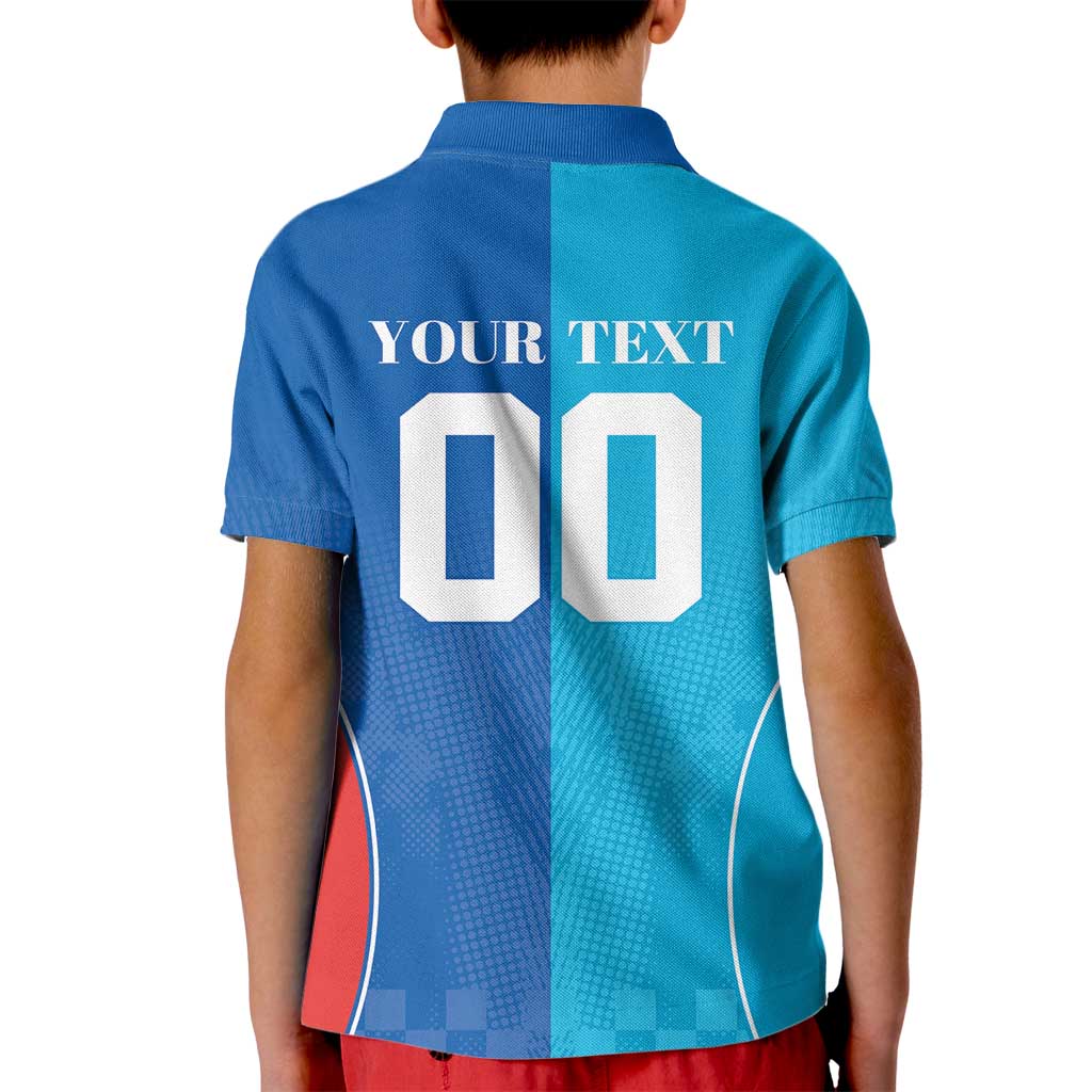 Custom Sharks and Knights Together Kid Polo Shirt Sporty Style