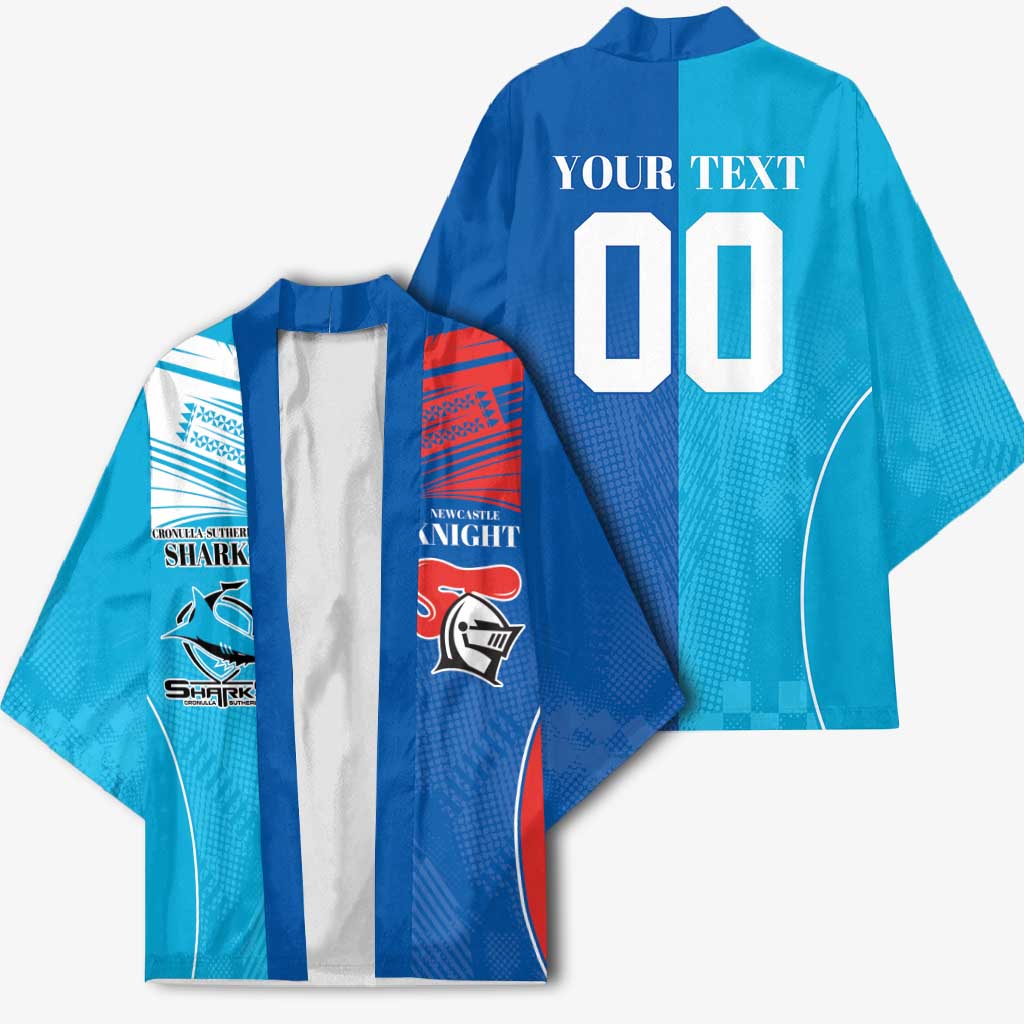 Custom Sharks and Knights Together Kimono Sporty Style