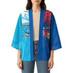 Custom Sharks and Knights Together Kimono Sporty Style