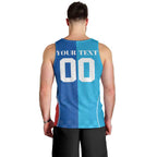 Custom Sharks and Knights Together Men Tank Top Sporty Style