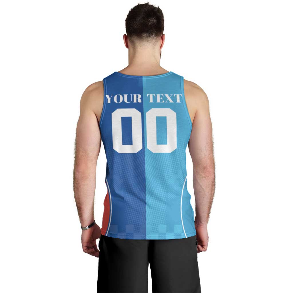 Custom Sharks and Knights Together Men Tank Top Sporty Style