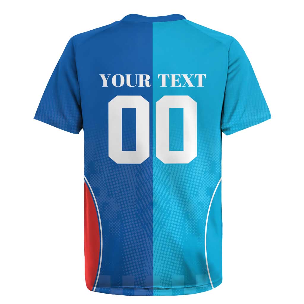 Custom Sharks and Knights Together Rugby Jersey Sporty Style