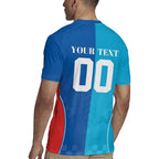 Custom Sharks and Knights Together Rugby Jersey Sporty Style