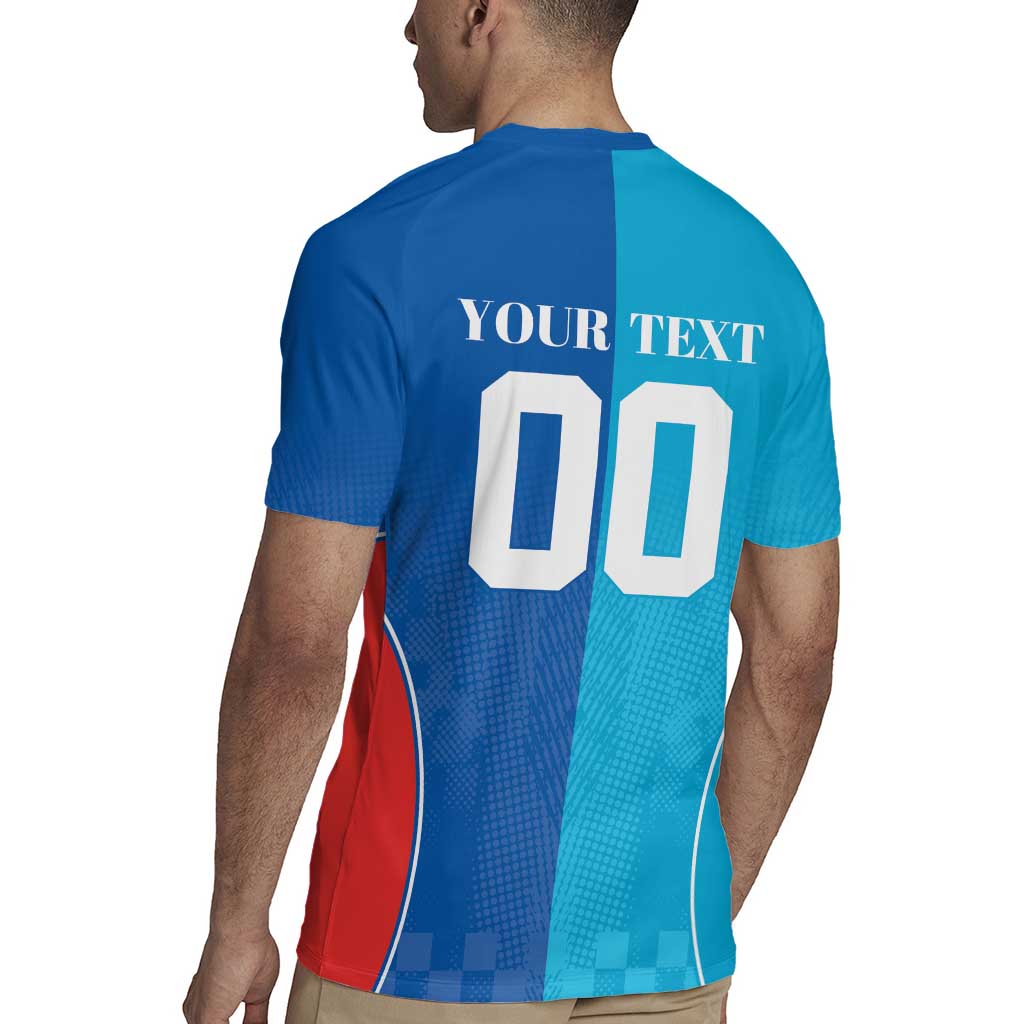 Custom Sharks and Knights Together Rugby Jersey Sporty Style