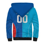 Custom Sharks and Knights Together Sherpa Hoodie Sporty Style