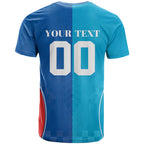 Custom Sharks and Knights Together T Shirt Sporty Style