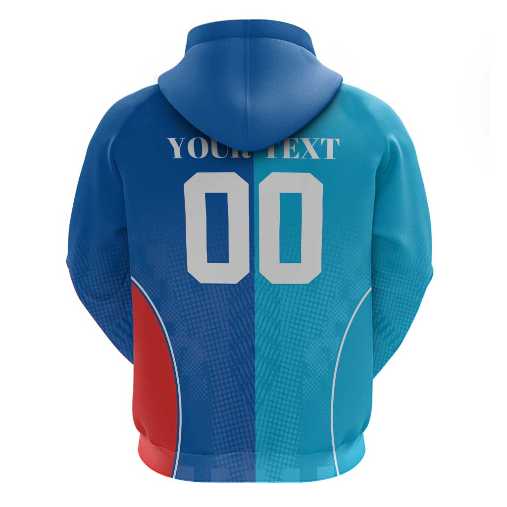 Custom Sharks and Knights Together Zip Hoodie Sporty Style