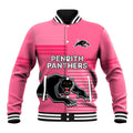 custom-text-and-number-penrith-panthers-rugby-baseball-jacket-proud-the-panthers-comeback-pink