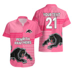 custom-text-and-number-penrith-panthers-rugby-hawaiian-shirt-proud-the-panthers-comeback-pink