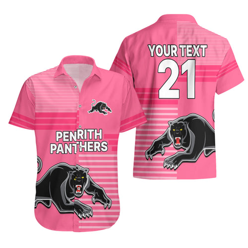 custom-text-and-number-penrith-panthers-rugby-hawaiian-shirt-proud-the-panthers-comeback-pink