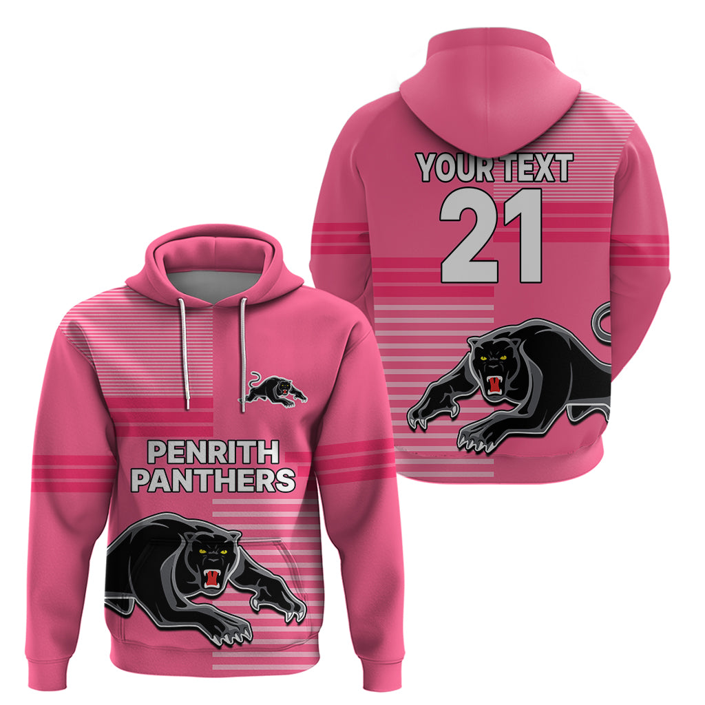 custom-text-and-number-penrith-panthers-rugby-hoodie-proud-the-panthers-comeback-pink