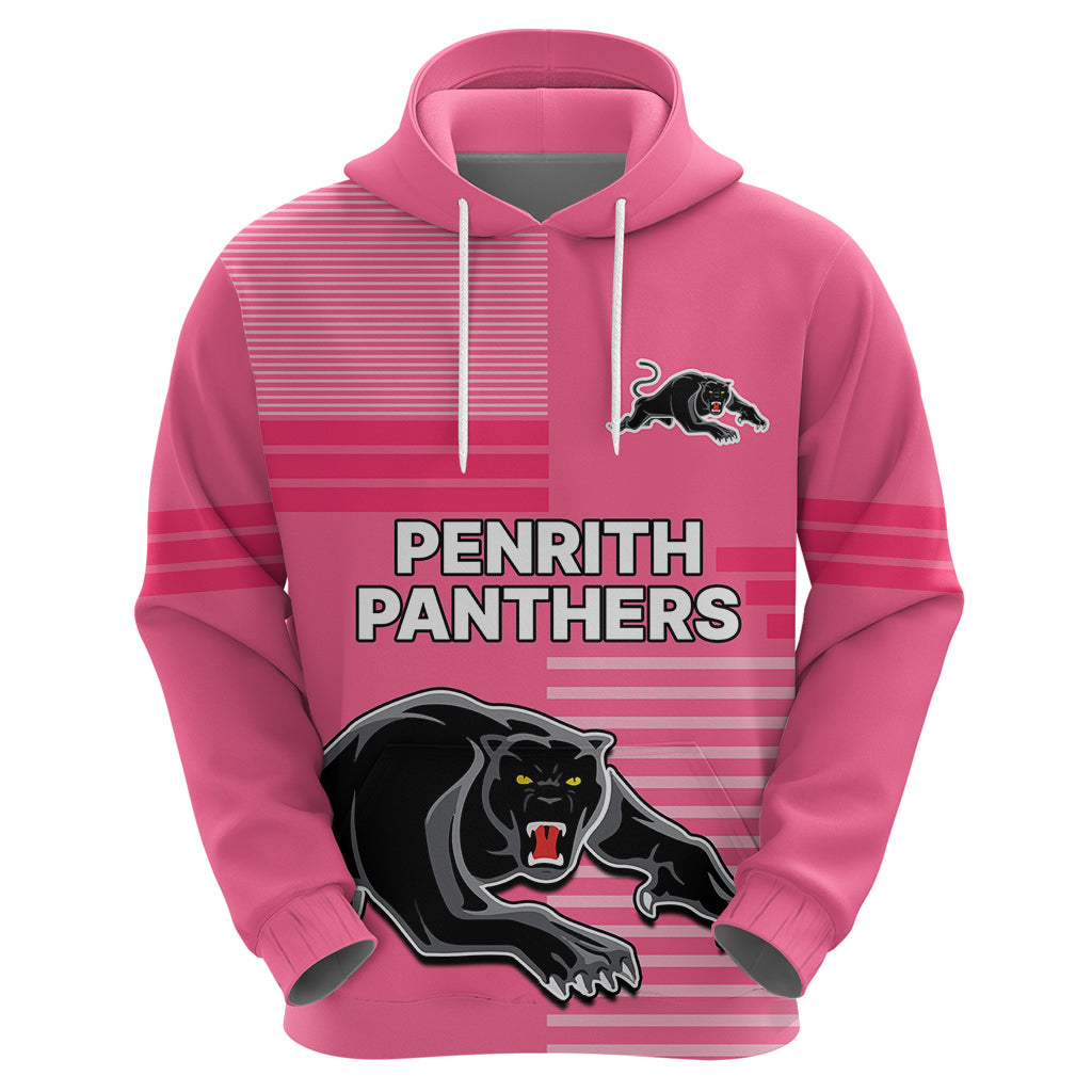 custom-text-and-number-penrith-panthers-rugby-hoodie-proud-the-panthers-comeback-pink