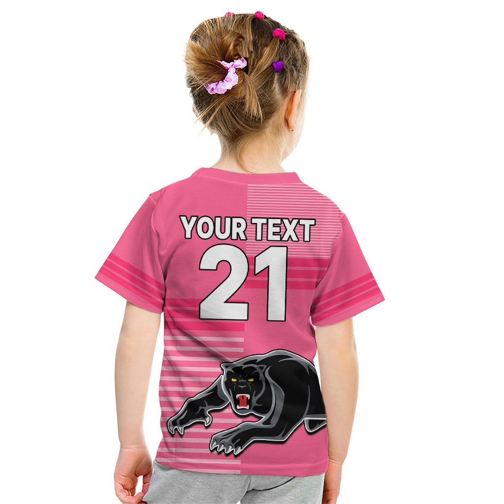 custom-text-and-number-penrith-panthers-rugby-kid-t-shirt-proud-the-panthers-comeback-pink