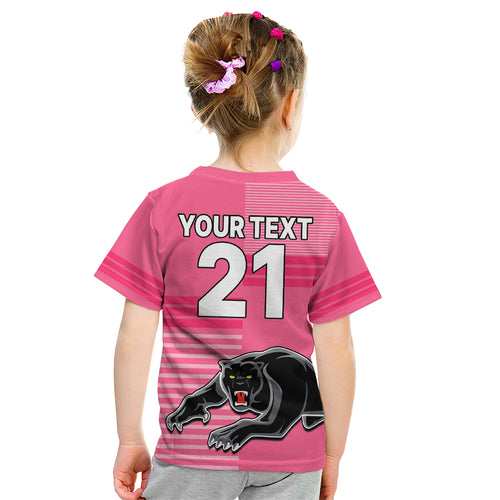 custom-text-and-number-penrith-panthers-rugby-kid-t-shirt-proud-the-panthers-comeback-pink