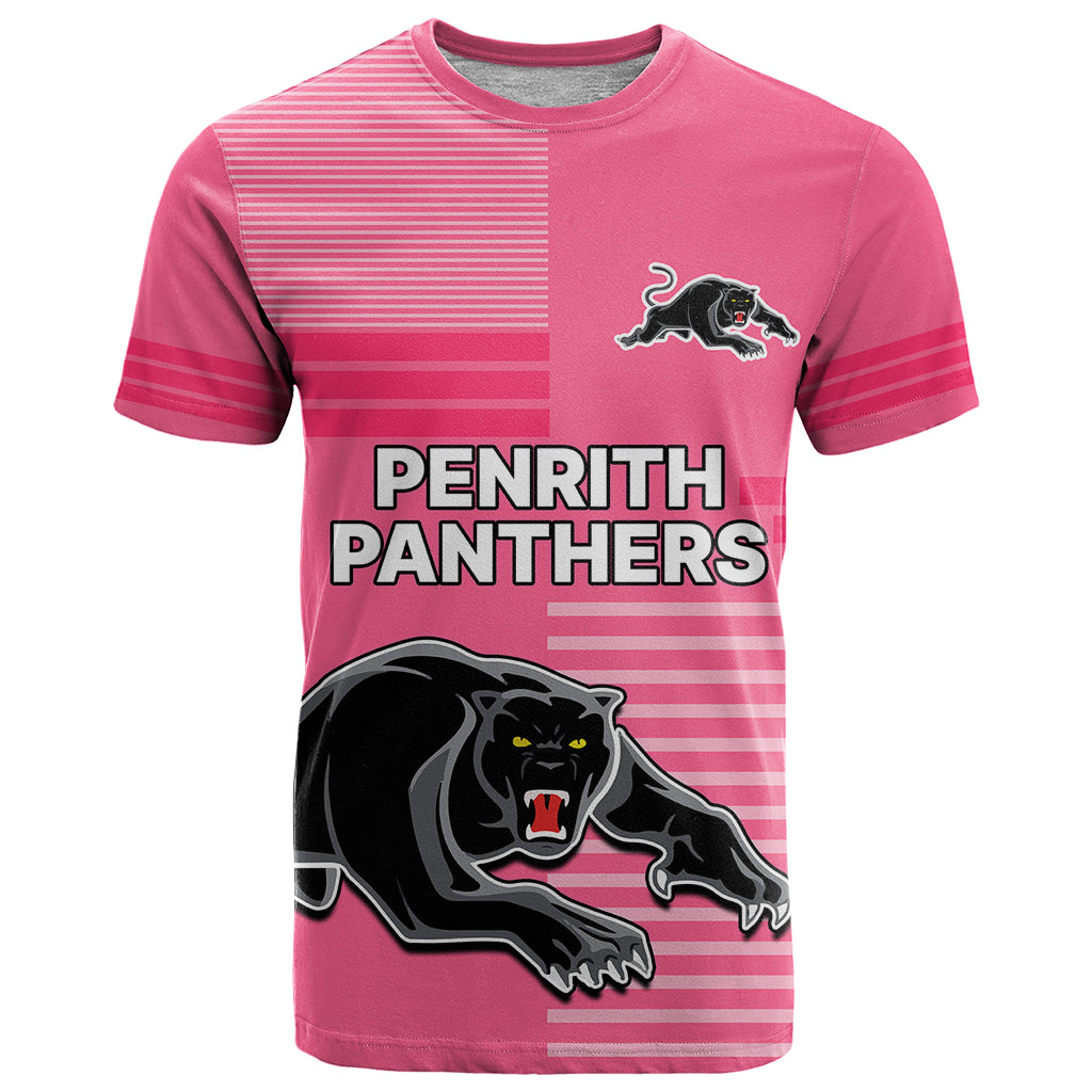 custom-text-and-number-penrith-panthers-rugby-t-shirt-proud-the-panthers-comeback-pink