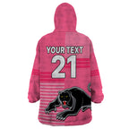 custom-text-and-number-penrith-panthers-rugby-wearable-blanket-hoodie-proud-the-panthers-comeback-pink