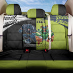 Custom Raiders and Panthers Back Car Seat Cover Together Sporty Style
