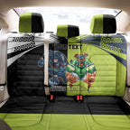 Custom Raiders and Panthers Back Car Seat Cover Together Sporty Style
