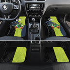Custom Raiders and Panthers Car Mats Together Sporty Style