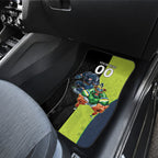 Custom Raiders and Panthers Car Mats Together Sporty Style