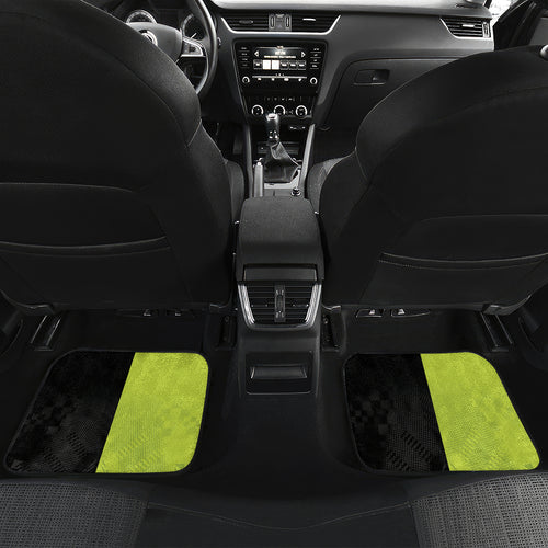 Custom Raiders and Panthers Car Mats Together Sporty Style