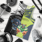Custom Raiders and Panthers Men Tank Top Together Sporty Style