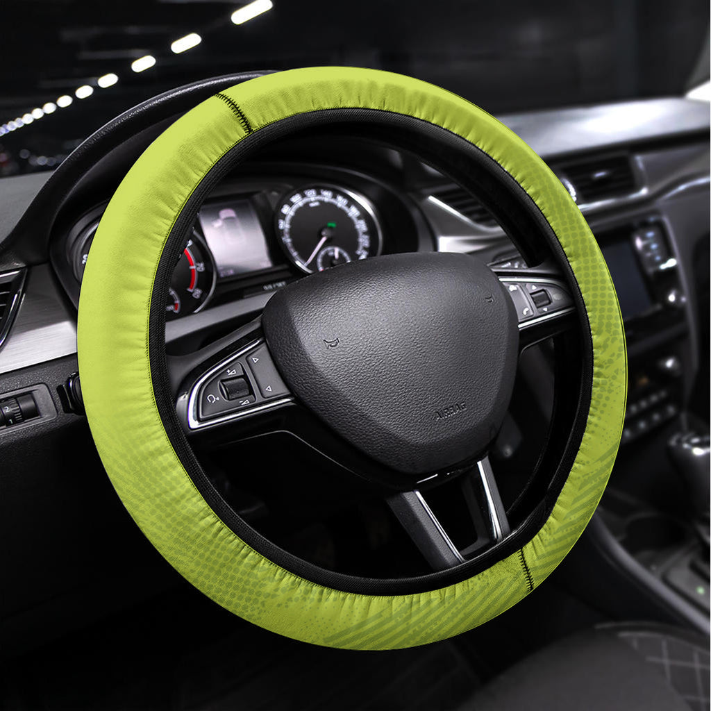 Raiders and Panthers Steering Wheel Cover Together Sporty Style