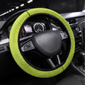 Raiders and Panthers Steering Wheel Cover Together Sporty Style