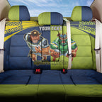 Custom Raiders and Cowboys Back Car Seat Cover Together Sporty Style