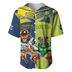 Custom Raiders and Cowboys Baseball Jersey Together Sporty Style