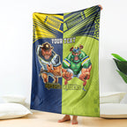 Custom Raiders and Cowboys Blanket Together Sporty Style