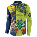 Custom Raiders and Cowboys Button Sweatshirt Together Sporty Style