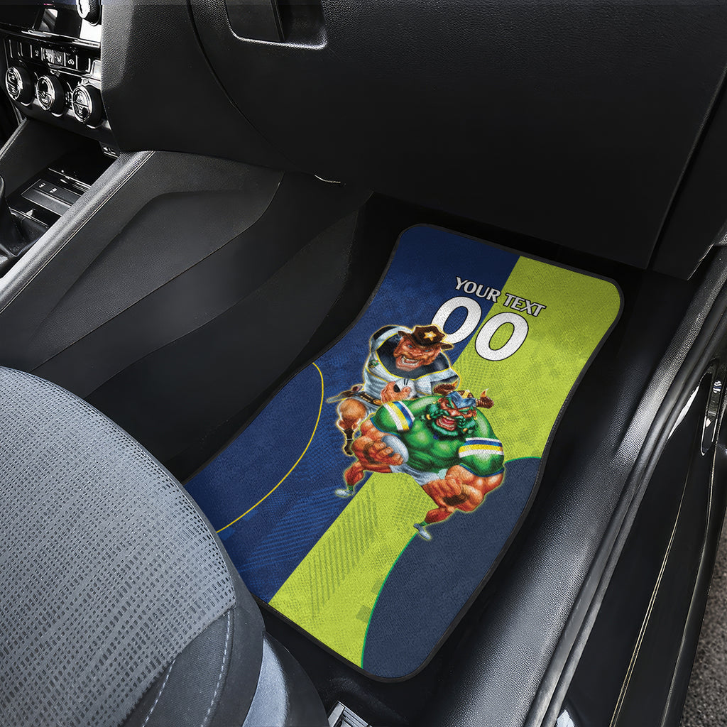 Custom Raiders and Cowboys Car Mats Together Sporty Style