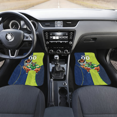 Custom Raiders and Cowboys Car Mats Together Sporty Style