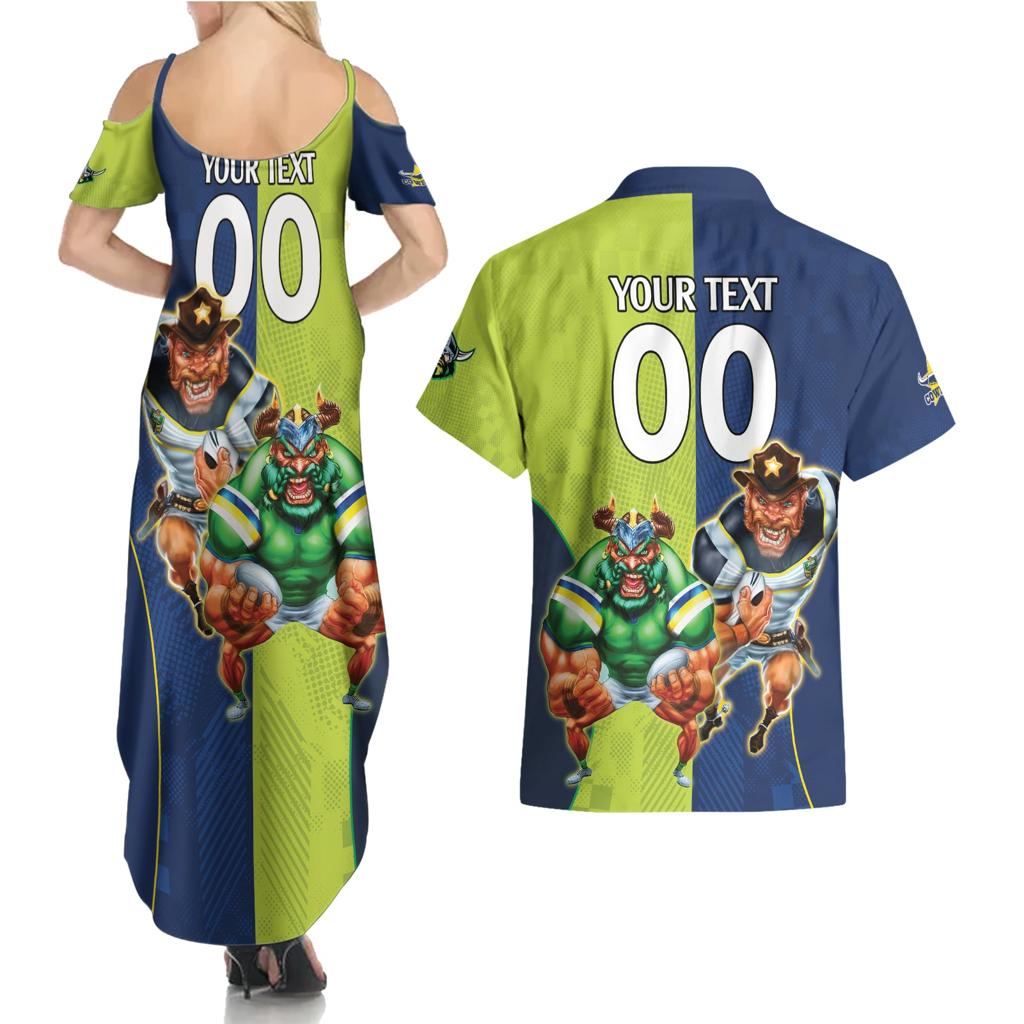 Custom Raiders and Cowboys Couples Matching Summer Maxi Dress and Hawaiian Shirt Together Sporty Style