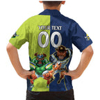 Custom Raiders and Cowboys Family Matching Mermaid Dress and Hawaiian Shirt Together Sporty Style