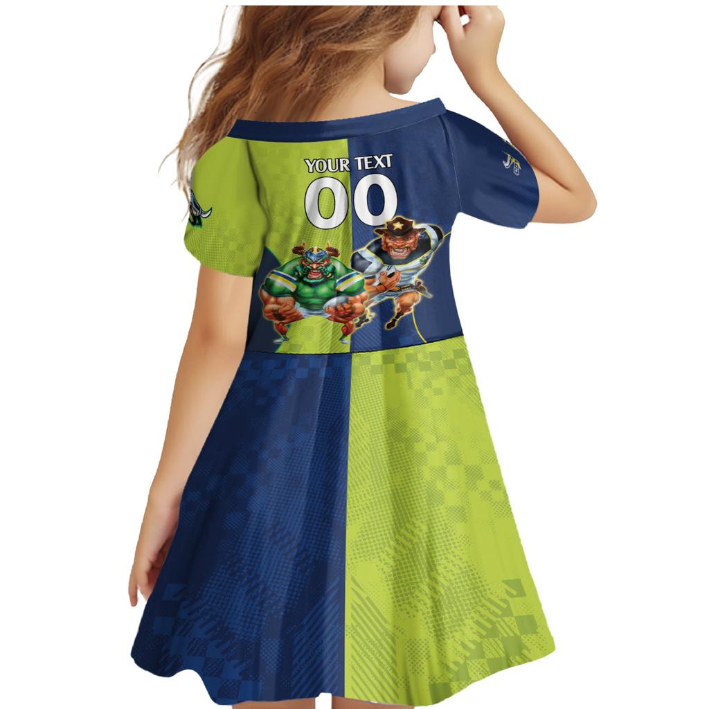 Custom Raiders and Cowboys Family Matching Mermaid Dress and Hawaiian Shirt Together Sporty Style