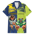 Custom Raiders and Cowboys Family Matching Mermaid Dress and Hawaiian Shirt Together Sporty Style
