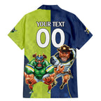 Custom Raiders and Cowboys Family Matching Mermaid Dress and Hawaiian Shirt Together Sporty Style