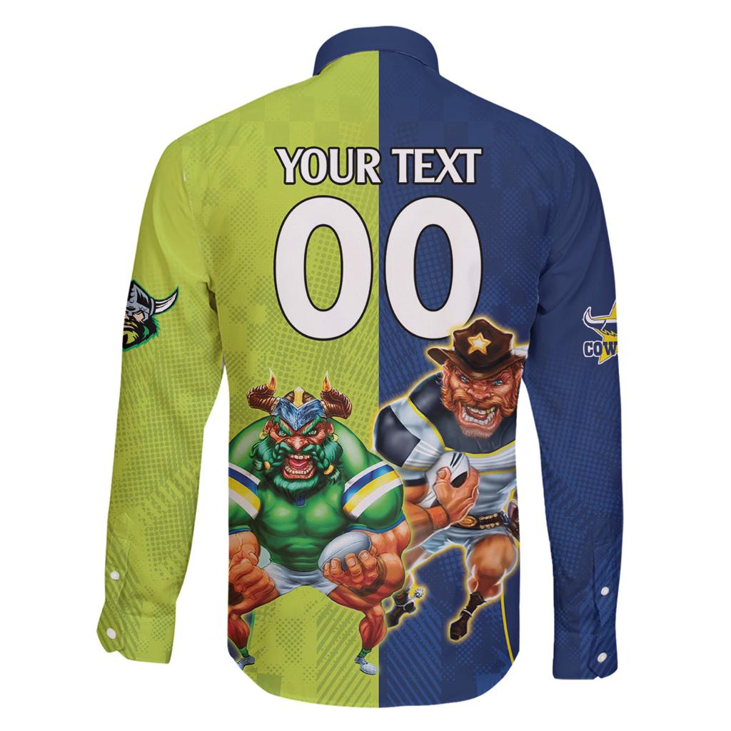 Custom Raiders and Cowboys Family Matching Off Shoulder Maxi Dress and Hawaiian Shirt Together Sporty Style