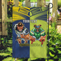 Custom Raiders and Cowboys Garden Flag Together Sporty Style